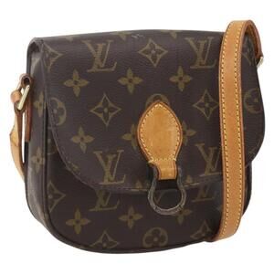 LOUIS VUITTON Monogram Saint Cloud PM Shoulder Bag M51244 LV Auth 159544